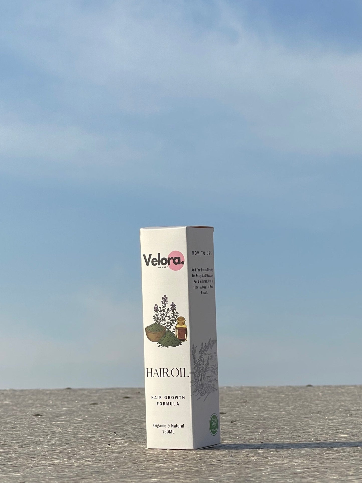 Velora Hair Growth Oil - Ginseng Infused Formula