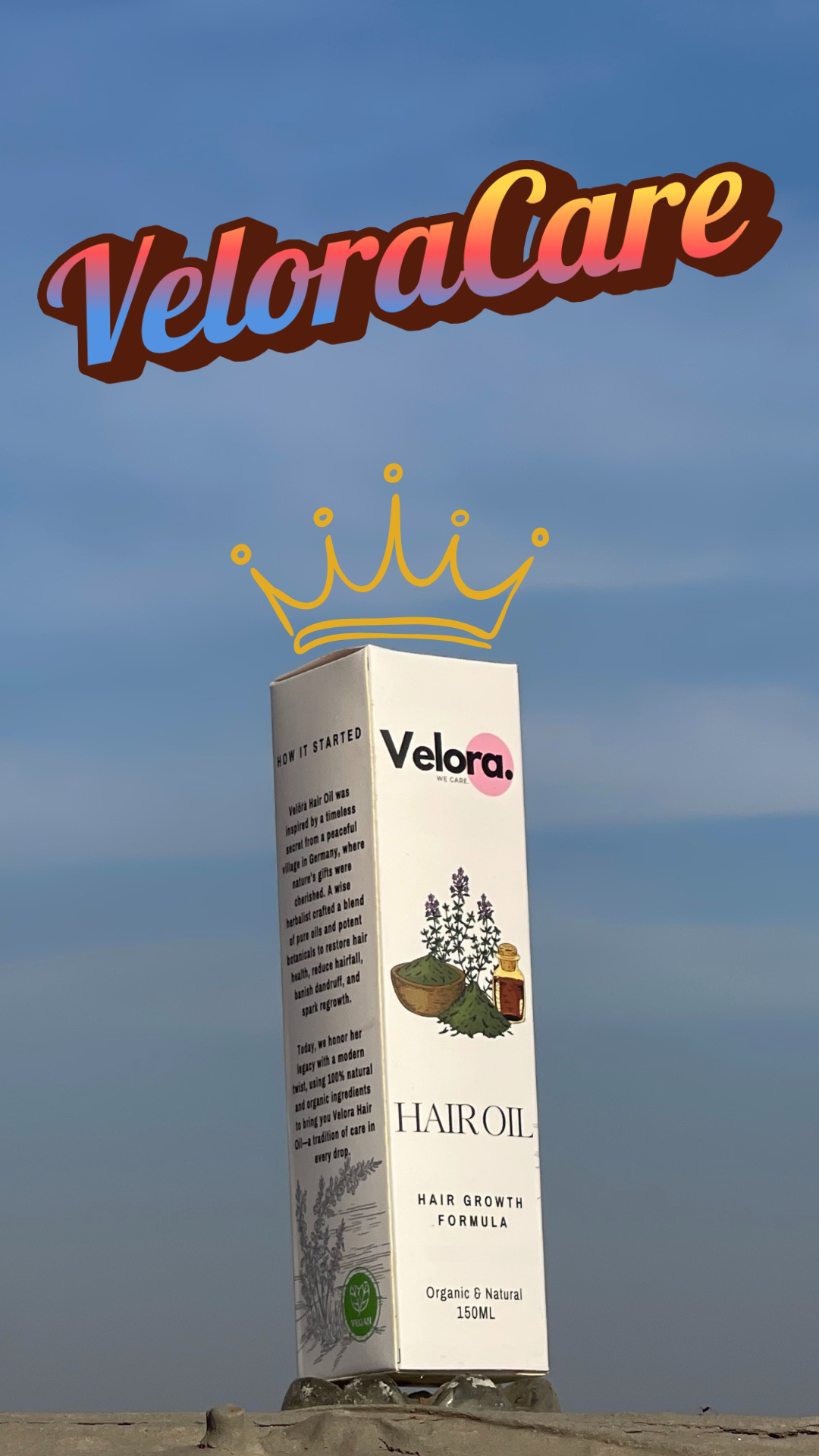 Velora Hair Growth Oil - Ginseng Infused Formula